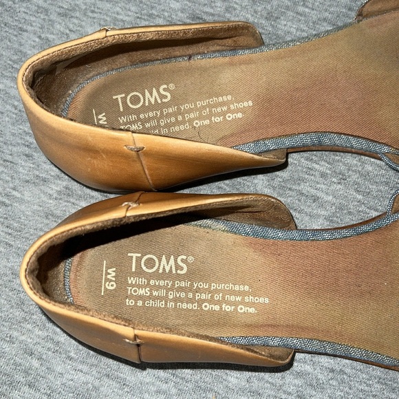 Tom’s Jutti D’Orsay Flats - Picture 4 of 6